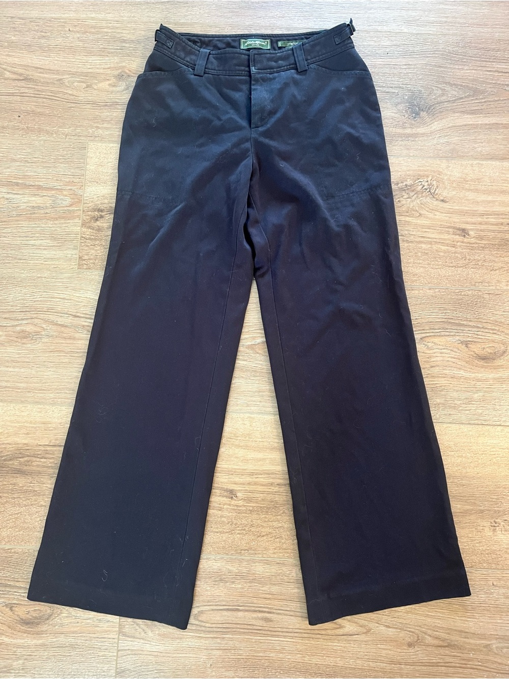 Eddie Bauer Women’s Wide-Leg Pants in Black